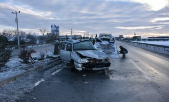  Akhisar'da Feci Trafik Kazası; 1 Ölü