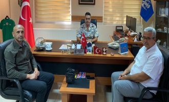 Halk Eğitimi Merkezi Müdürlüğünden Albay Mehmet Şahin’e Ziyaret