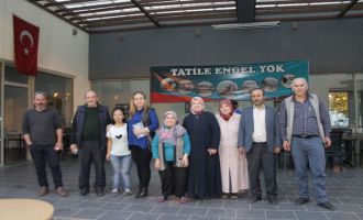 Yörük Kızı Fatoş Kadıoğlu, genç yazarı ziyaret etti