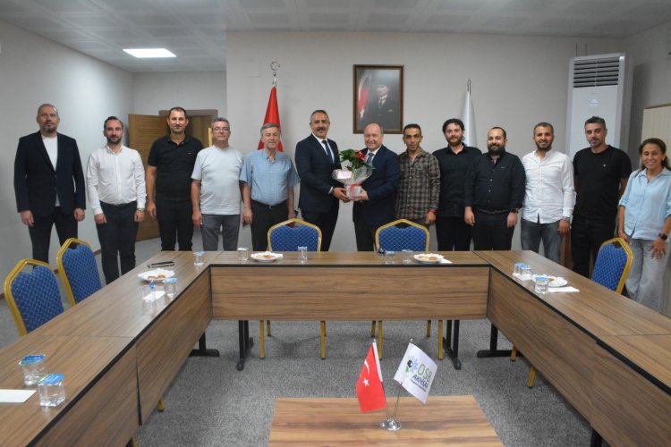 Merde’den OSB Başkanı Ahmet Müjdeci’ye Ziyaret