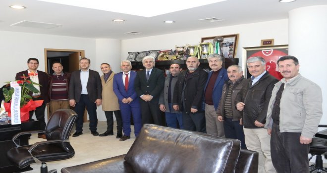 Akhisar Erzurumlular Derneğinden, Belediye Başkanına ziyaret