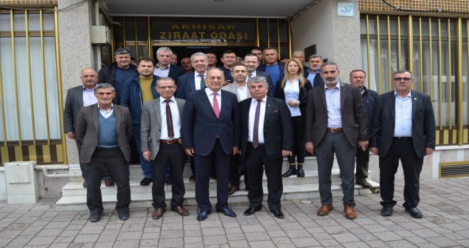 ATSO Başkan Adayı Erdayıoğlu'ndan Ziraat Odasına Ziyaret
