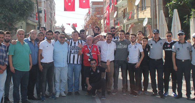 Beşiktaş çarşı grubundan Akhisar’a anlamlı ziyaret