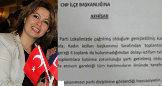CHP Kadın Kolları Yönetim Kurulu Üyesi Ormanyaran, İstifa Etti
