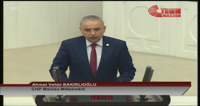 CHP Manisa Milletvekili Vehbi Bakırlıoğlu Meclis’te Yemin Etti