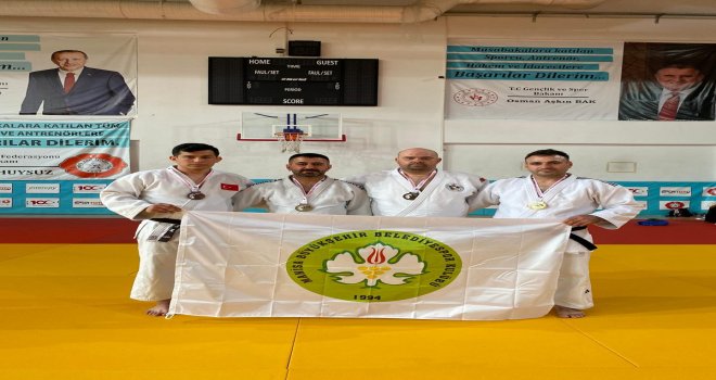 Manisa BBSK’lı Judoculardan 4 Madalya