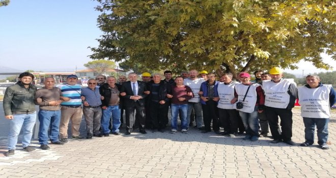 Milletvekili Bakırlıoğlu Direnişteki Madencileri Ziyaret Etti