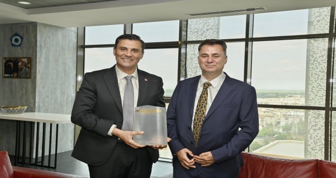 Milletvekili Bakırlıoğlu ve Akhisar OSB’den Başkan Zeyrek’e Ziyaret