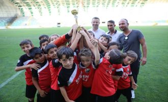 563. Çağlak Festivali 10 Yaş Futbol Turnuvası İle Son Buldu
