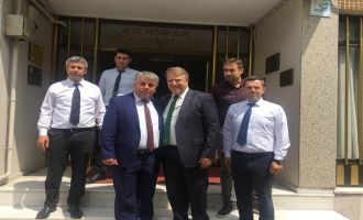 Ak Parti Manisa Milletvekili Aday Adayı Karaoğlu Ziraat Odasını Ziyaret Etti