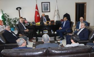 AK Parti Milletvekili İsmail Bilen’den, Belediye Başkanı Salih Hızlı’ya ziyaret