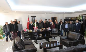 AK Parti yeni yönetiminden Başkan Hızlı’ya ziyaret