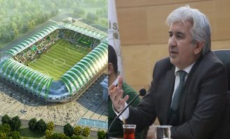 Akhisar Belediye Başkanı Salih Hızlı; yeni stadın bitim tarihini verdi