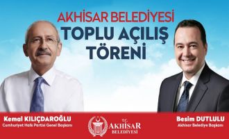 Akhisar Belediyesi’nin Büyük Projelerine Büyük Açılış!