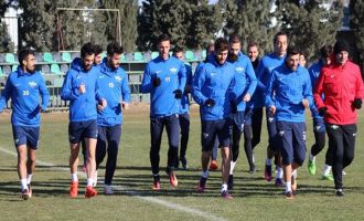 Akhisar Belediyespor, kupa maçı hazırlıklarını 1 günde tamamladı