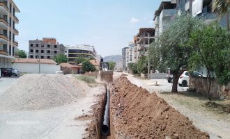 Akhisar'da Yeni İmara Açılan Sokaklara Yeni Altyapı
