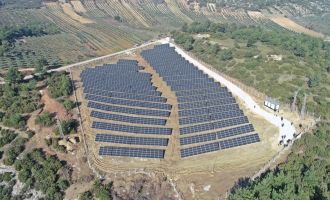 Akhisar'ın ilk Güneş Enerji Santrali açıldı