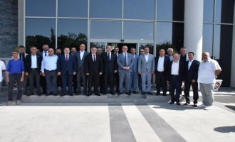 Başkan Ergün, Besim Dutlulu'yu Ziyaret Etti