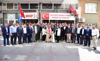 Başkan Ergün, MHP Akhisar İlçe Teşkilatı İle Buluştu
