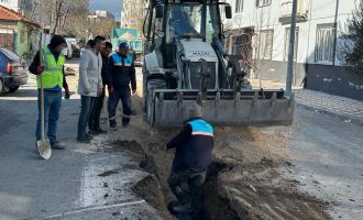 Efendi Mahallesi 86'ncı Sokakta Yağışlara Karşı Önlem Alındı