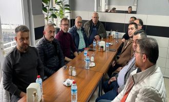 Fatih Füzün, MHP İlçe Başkanı ve Ülkü Ocakları Başkanı İle Buluştu