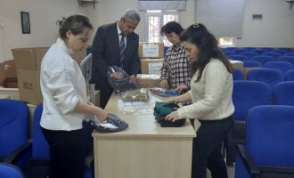 Halk Eğitimi Merkezi Müdürlüğünden Filistin'e Yardım