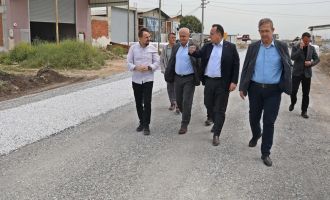 Karaosmanoğlu Sanayi Sitesi'nde Soğuk Asfalt Çalışması Başladı
