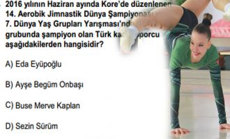KPSS sınavında Akhisarlı sporcu soruldu!