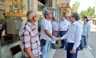Milletvekili Uğur Aydemir, Şehzadeler ilçesinde destek istedi