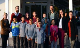 Yavuz Selim Ortaokulu, Sevgi Çocukları Down Cafe'yi ziyaret etti