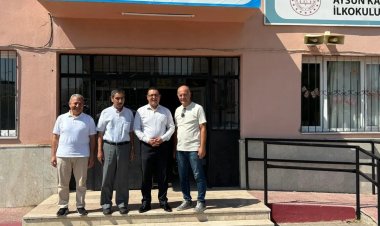 İlçe Milli Eğitim Müdür Süleyman ERDEM’den  Okul Müdürlerine Ziyaret