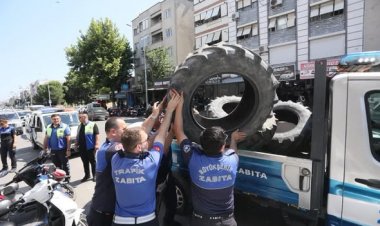 Akhisar’da Kaldırım İşgallerine Yönelik Denetim