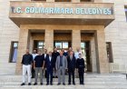 Sami Karaoğlan’dan Gölmarmara Belediye Başkanı Cem Aykan’a Ziyaret